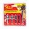 TORK CRAFT Countersink Set 5pce Set Carbon (8,12,16,19mm C/w Hex Shank Adaptor)